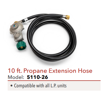 10ft. Propane Extension Hose