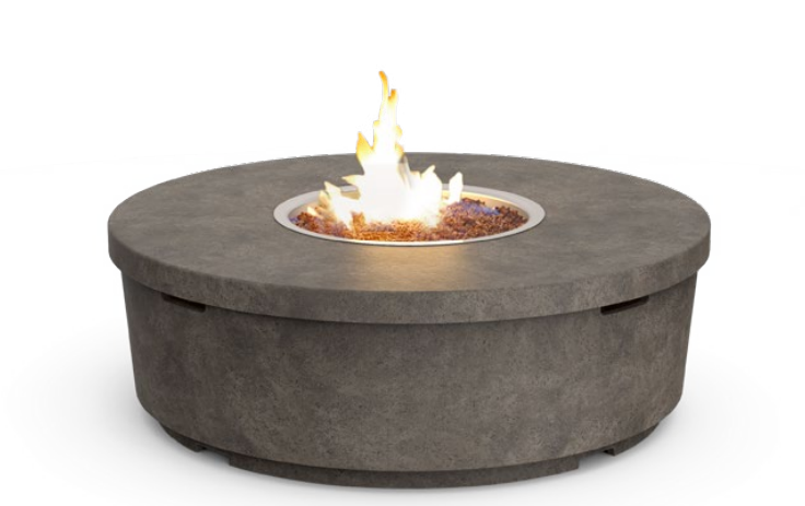 47" Diameter Contempo Round Firetable by American Fyre Designs