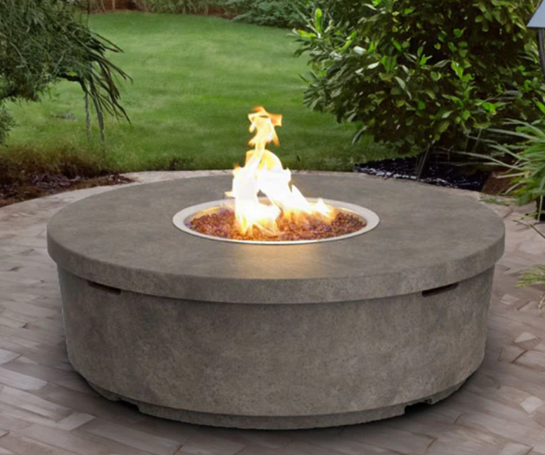 47" Diameter Contempo Round Firetable by American Fyre Designs