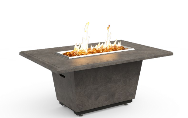 54" Cosmopolitan Rectangle Firetable by American Fyre Designs