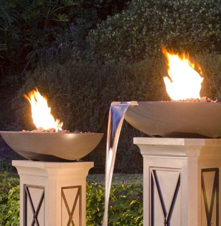 32" Marseille Water & Fire Bowl by American Fyre Designs