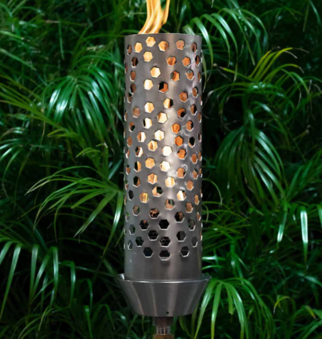 Honeycomb Original TOP Torch & Post Complete - Stainless Steel