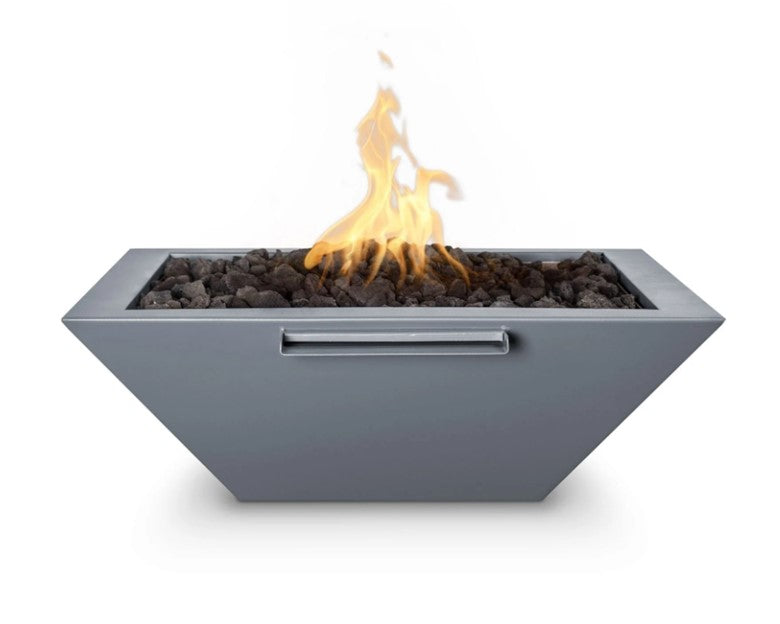 30" Maya Water & Fire Bowl in Powder Coated Metal by The Outdoor Plus