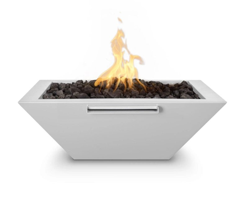 30" Maya Water & Fire Bowl in Powder Coated Metal by The Outdoor Plus