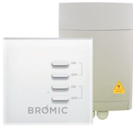 Bromic Heating Control - On/Off Switch for Smart-Heat Electric and Gas Heaters with Wireless Remote