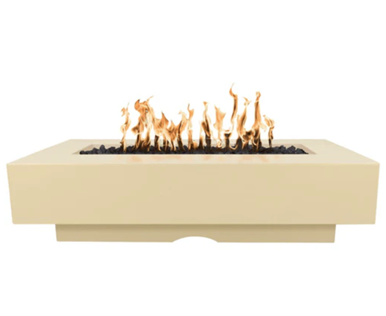 96" Del Mar Fire Pit in Smooth GFRC Colors by The Outdoor Plus