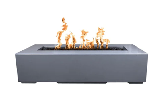 48" Regal Fire Pit in Smooth GFRC Colors by The Outdoor Plus