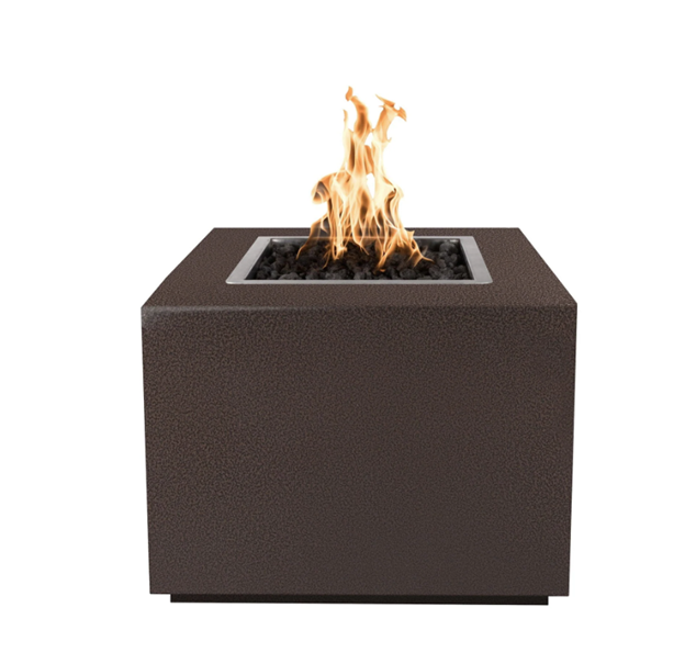 42" Square Forma Fire Pit in Powder Coat by The Outdoor Plus