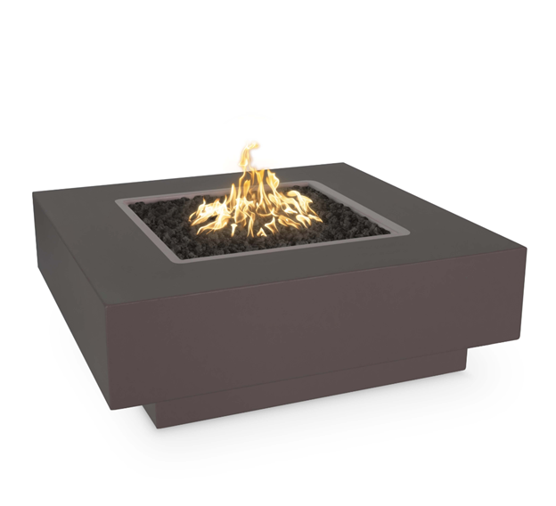 60" Cabo Square Fire Pit in Powder Coat by The Outdoor Plus