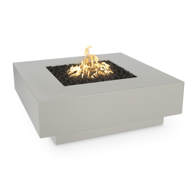 60" Cabo Square Fire Pit in Powder Coat by The Outdoor Plus