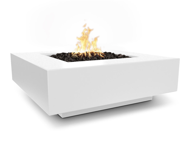 36" Cabo Square Fire Pit in Premium GFRC Colors by The Outdoor Plus