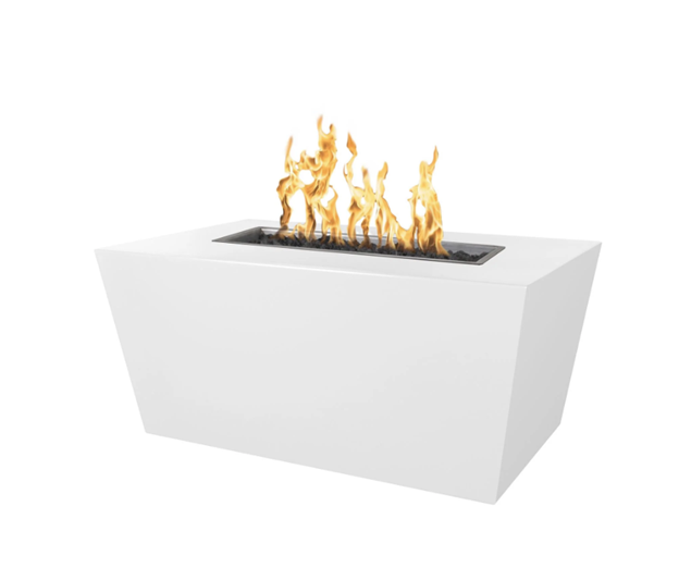 72" Mesa Rectangle Fire Table in Powder Coat by The Outdoor Plus