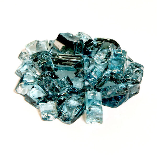 Adriatic Topaz Fire Glass